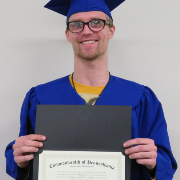 GED Graduate: Brock