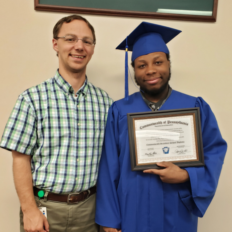 GED Graduate: Christopher