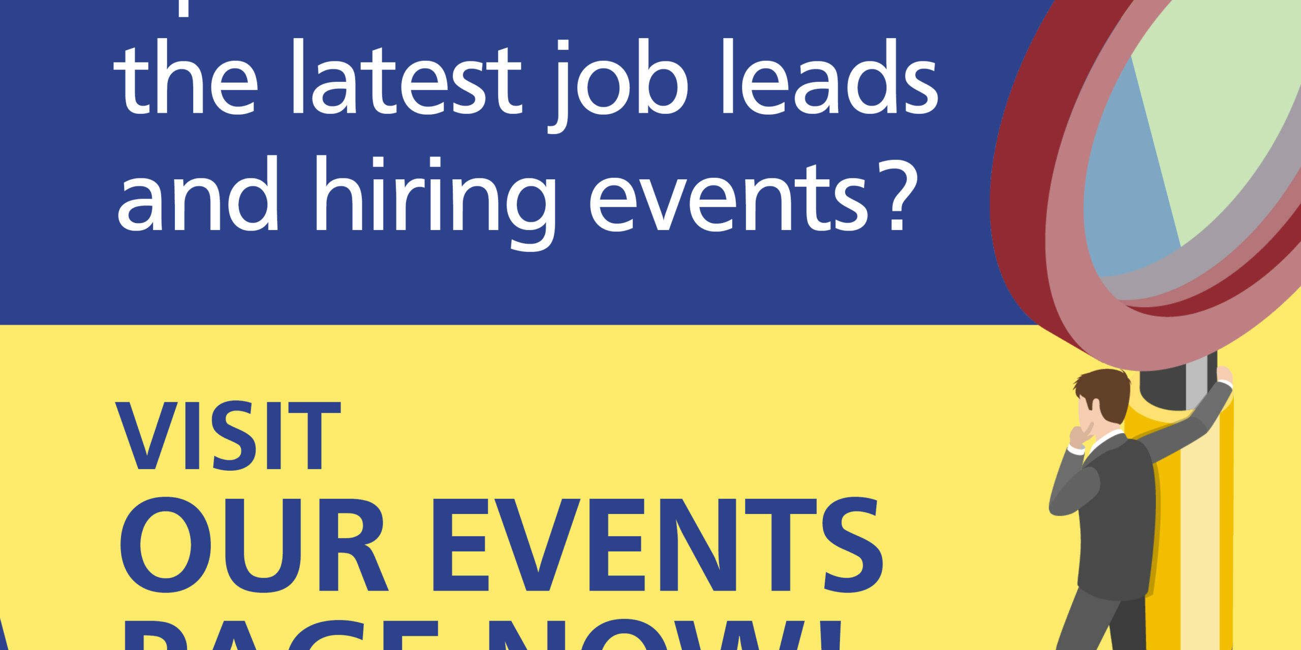 Upcoming events graphic.
